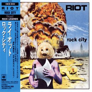 RIOT - Rock City (Japan Edition Incl. OBI, CSCS 5022) CD