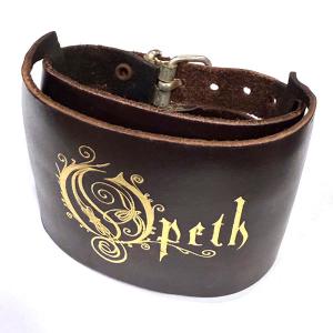 OPETH - Brown Leather Wristband