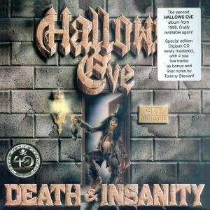 HALLOWS EVE - Death & Insanity (Digipak) CD