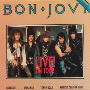 BON JOVI - Live! On Tour (Ltd / Incl. Poster & Logo Patch) 12" BON JOVI - Live! On Tour (Ltd / Incl. Poster & Logo Patch) 12"