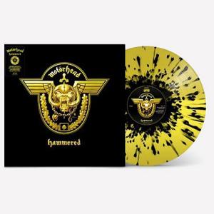 MOTORHEAD - Hammered (20th Anniversary, Ltd  Yellow-Black Splatter) LP
