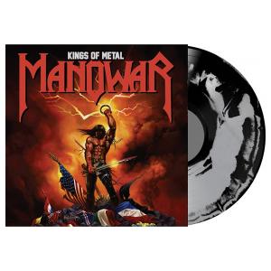 MANOWAR - Kings Of Metal (Ltd 1000  Silver-Black) LP