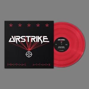 AIRSTRIKE - Initial Attack (Ltd 150 / Red, Poster) LP