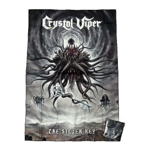 CRYSTAL VIPER - The Silver Key 68cm x 100cm (Ltd) Flag CRYSTAL VIPER - The Silver Key 68cm x 100cm (Ltd) Flag