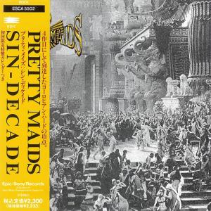 PRETTY MAIDS - Sin-Decade (Japan Edition Incl. OBI ESCA 5502) CD