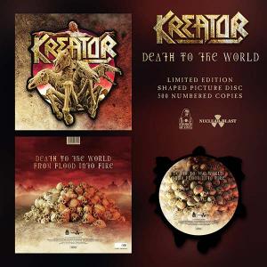 KREATOR - Death To The World (Ltd 500  Hand-Numbered, Shaped Picture Disc) 12