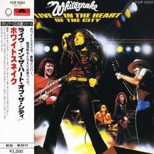 WHITESNAKE - Live...In The Heart Of The City (Japan Edition Incl. OBI P33P 25054) CD