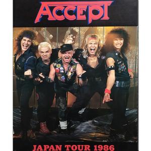 ACCEPT - Japan 1986 Tour - JAPAN TOUR BOOK