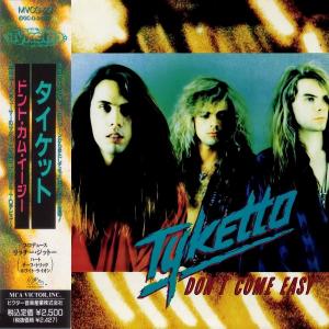 TYKETTO - Don't Come Easy (Japan Edition Incl. OBI, MVCG-29) CD TYKETTO - Don't Come Easy (Japan Edition Incl. OBI, MVCG-29) CD