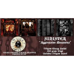 SINISTER - Aggressive Measures (Ltd 500  180gr, Splatter) LP