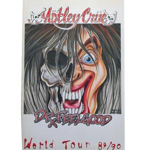 MOTLEY CRUE - World Tour 8990 - TOUR BOOK