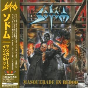 SODOM - Masquerade In Blood (Japan Edition Incl. Bonus Track & OBI, TECW-25045) CD