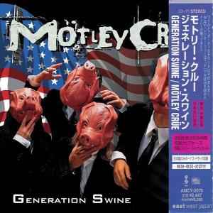 MOTLEY CRUE - Generation Swine (Japan Edition Incl. OBI AMCY-2075, Plastic Slipcase) CD
