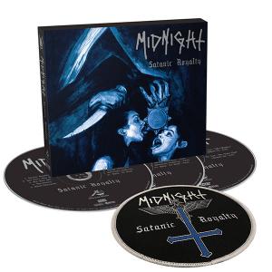 MIDNIGHT - Satanic Royalty - 10th Anniversary Edition (Deluxe Ltd 3-Disc Digipak Incl. Patch) 2CD/DVD