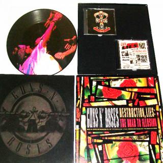 GUNS N' ROSES - DESTRUCTION, LIES: THE ROAD TO ILLUSION (LTD EDITION BOX SET INCL.: 2CD, 12" PICTURE VINYL +POSTER) 2CD/12" LP