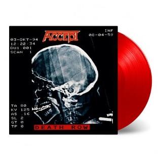 ACCEPT - DEATH ROW (LTD EDITION 1000 NUMBERED COPIES RED VINYL, GATEFOLD) 2LP (NEW)