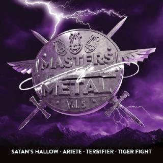 V/A - MASTERS OF METAL VOLUME 5 (SATAN'S HALLOW, ARIETE, TERRIFIER, TIGER FIGHT) CD (NEW)