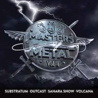 V/A - MASTERS OF METAL VOLUME 4 (SUBSTRATUM, OUTCAST, SAHARA SNOW, VOLCANA) CD (NEW)