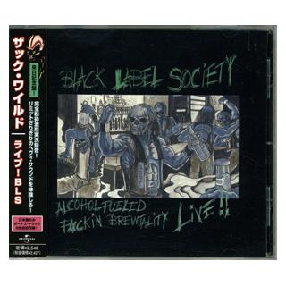 BLACK LABEL SOCIETY - ALCOHOL FUELED BREWTALITY LIVE (JAPAN EDITION + OBI) CD