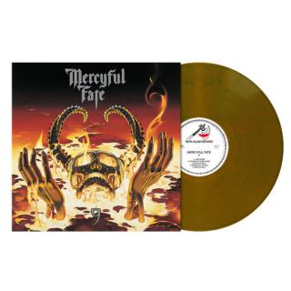 MERCYFUL FATE - 9 (Ltd 1000  Yellow Ochre with Blue Swirls, Incl. Poster) LP
