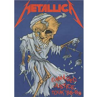 METALLICA - Damaged Justice Tour '88-'89 - TOUR BOOK