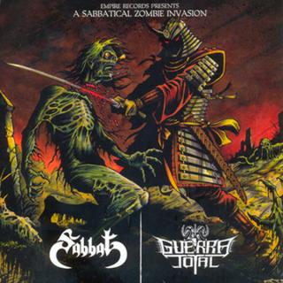 SABBAT / GUERRA TOTAL - A Sabbatical Zombie Invasion (Ltd 224) Split 7"