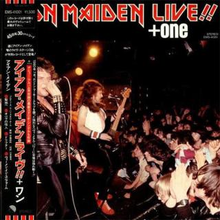IRON MAIDEN - Live!! + One EP (Japan Edition Incl. OBI, EMS-41001) 12"