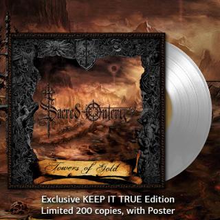 SACRED OUTCRY - Towers Of Gold (Ltd 200  180gr, Silver, Incl. Exclusive Poster) LP