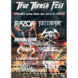 V/A - True Thrash Fest 2011 (RAZOR. SABBAT. RAGING FURY & MORE - OSAKA 11/12/2011) DVD 
