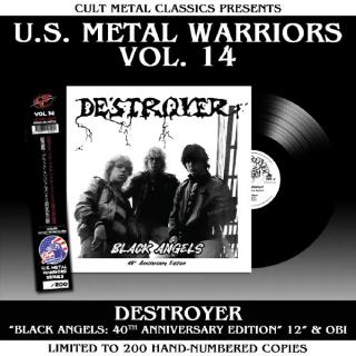 DESTROYER - Black Angels (Ltd 200 / U.S. Metal Warriors Vol. 14, Hand-Numbered, OBI) 12" DESTROYER - Black Angels (Ltd 200 / U.S. Metal Warriors Vol. 14, Hand-Numbered, OBI) 12"