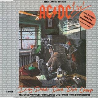 AC/DC - Dirty Deeds Done Dirt Cheap (Live) EP CD's