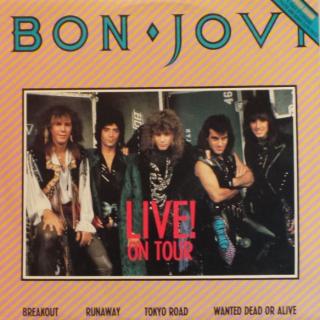 BON JOVI - Live! On Tour (Ltd / Incl. Poster & Logo Patch) 12"
