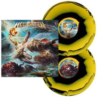 HELLOWEEN - Giants & Monsters (Giant Black-Yellow, Etched D Side, Gatefold, 12-page Booklet) 2LP