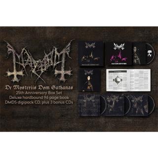 MAYHEM - De Mysteriis Dom. Sathanas - 25th Anniversary DMDS XXV (Ltd Edition  Incl. 96 Page Book) 4CD BOX SET
