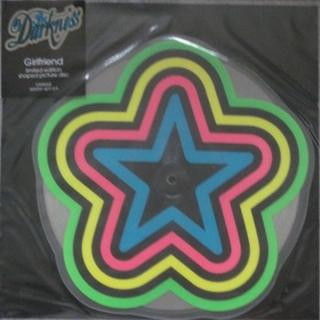 THE DARKNESS - Girlfriend (Ltd  Shaped Picture Disc) 11''