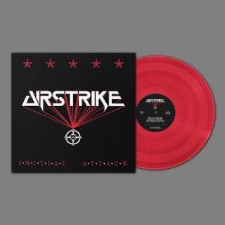 AIRSTRIKE - Initial Attack (Ltd 150 / Red, Poster) LP