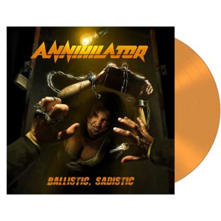 ANNIHILATOR - Ballistic, Sadistic (Amber-Transparent Vinyl, Autographed, Gatefold) LP