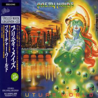 PRETTY MAIDS - Future World (Japan Edition Inlc. OBI, ESCA 5145) CD