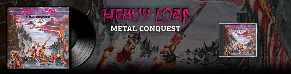 heavy load metal conquest cd lp